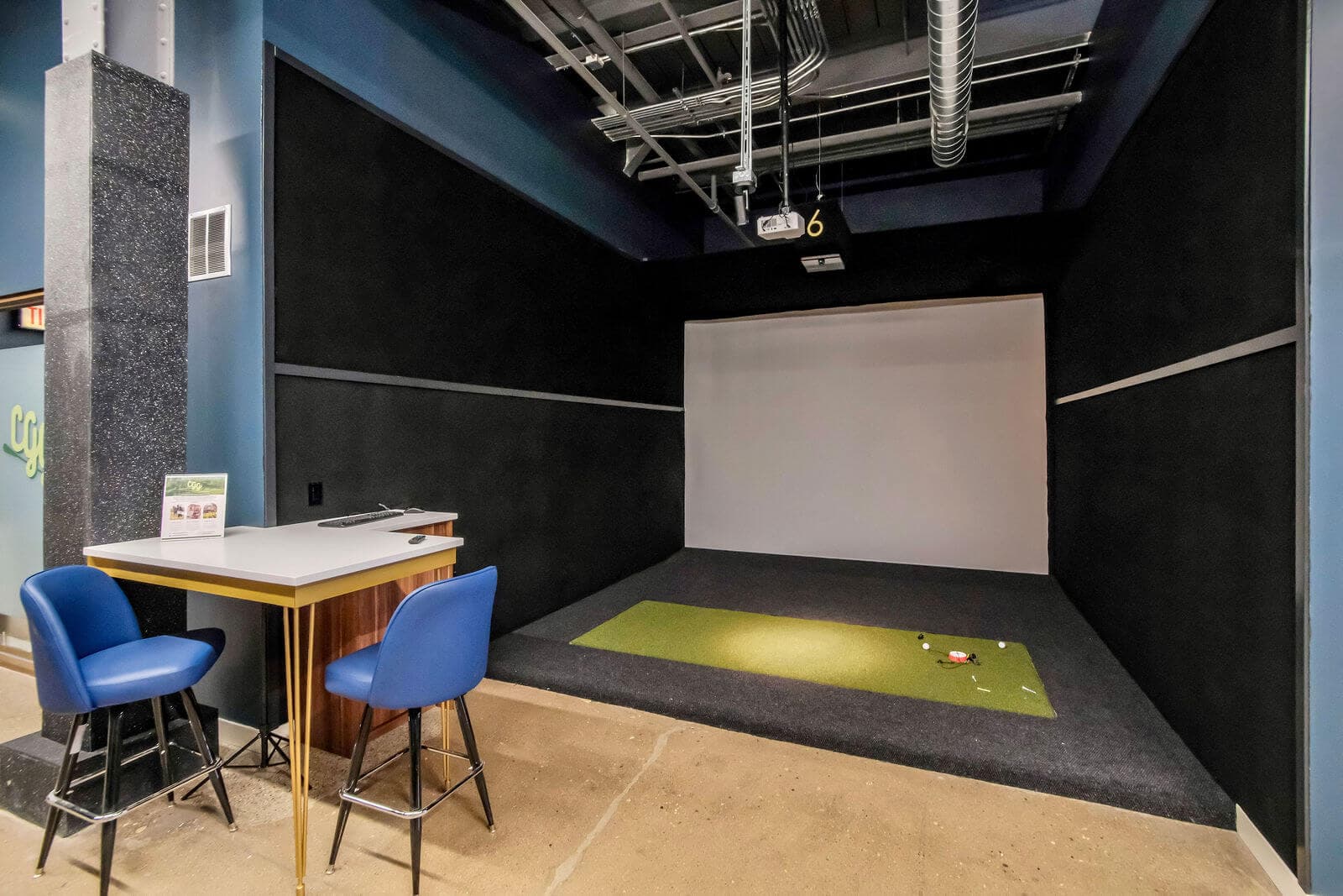 Goose Island Golf Club private golf bay